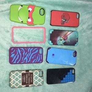 iPhone 5/5s cases $5 each or $25 for all